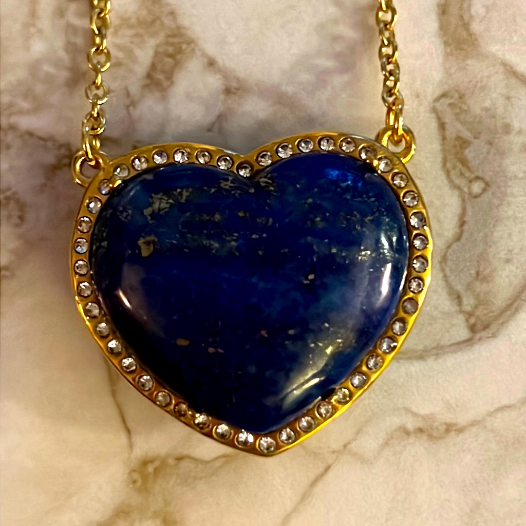 Lapis Lazuli Reversible Necklace 20$